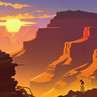 Listia Digital Collectible: Grand Canyon at sunset