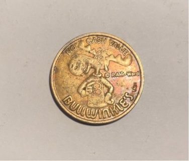 Vintage Bullwinkle’s Pepsi Gaming Token 