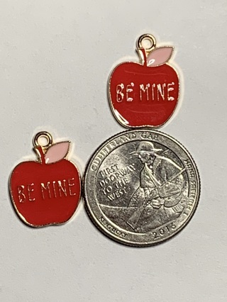 ♥♥VALENTINE’S DAY CHARMS~#50~SET 3~SET OF 2 CHARMS~FREE SHIPPING ♥♥