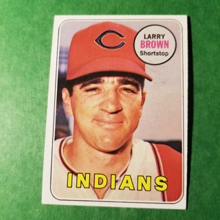 1969 - TOPPS BASEBALL CARD NO. 503 - LARRY BROWN - INDIANS