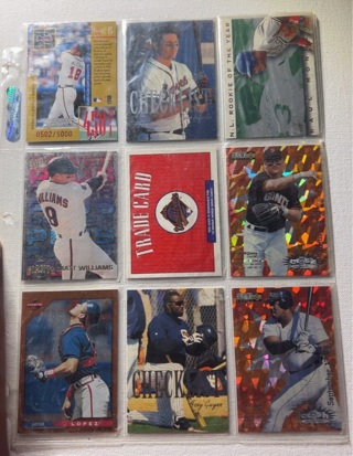 9 Baseball  Protected Card 