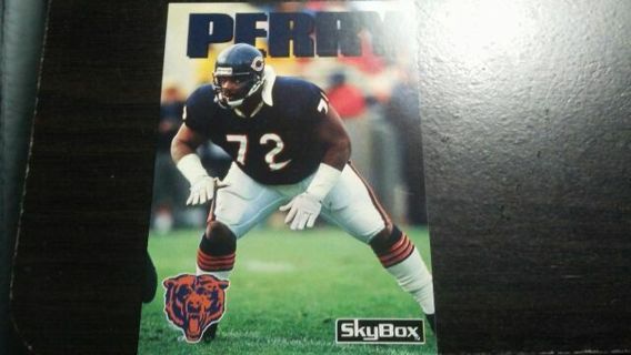 1992 SKYBOX WILLIAM PERRY CHICAGO BEARS FOOTBALL CARD#' 24