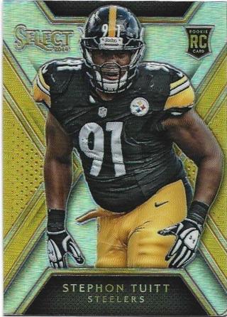 2014 SELECT STEPHON TUITT REFRACTOR RROKIE CARD