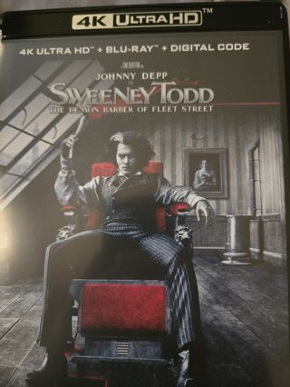 Sweeney todd digital 4k