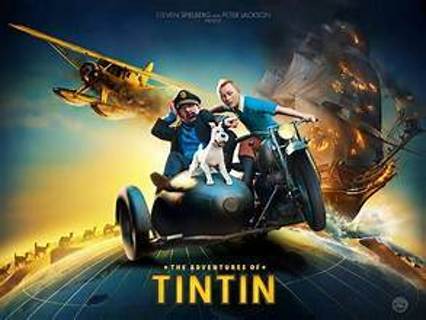 The Adventures of Tintin HD Digital Movie Code Vudu