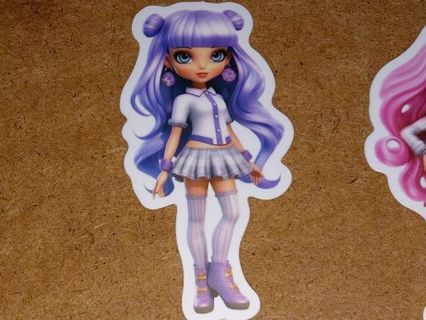 Girl one Cute vinyl sticker no refunds regular mail only Very nice quality!