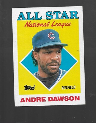 1988 TOPPS ANDRE DAWSON #401