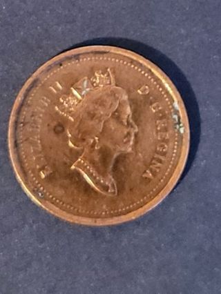 2001 Canadian penny