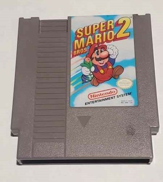 Vintage Classic Nintendo NES Super Mario 2 