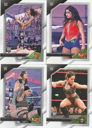 2022 WWE NXT Division 2.0 - Womens Rookie 4 Card Lot !!