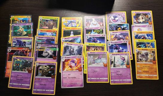 2023 TRICK OR TRADE POKEMON COMPLETE SET NM