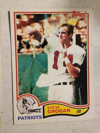 82 Topps Steve Grogan #149