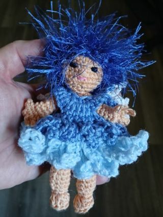 Flower Fairy. New. Crocheted by Me.