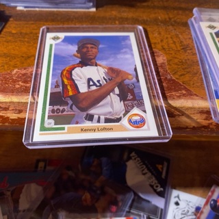 1991 upper deck all star game Kenny lofton baseball card 