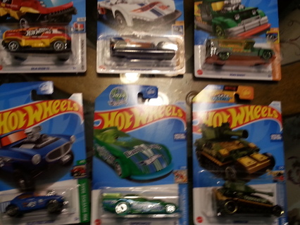 6 New Hot Wheels lot 2