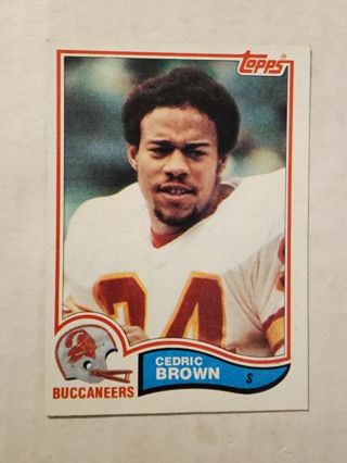 82 Topps Cedric Brown #496