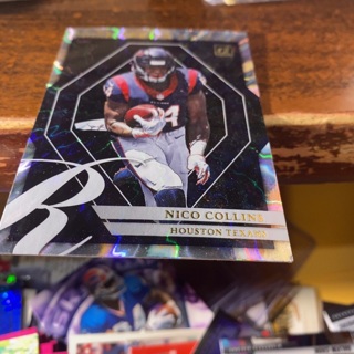 2021 donruss elite series rookies nico collins football card 