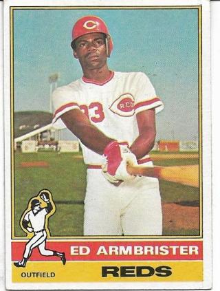 1976 TOPPS ED ARMBRISTER CARD