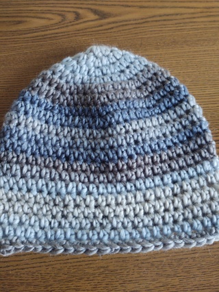 Hand Crocheted Slouch Hat 