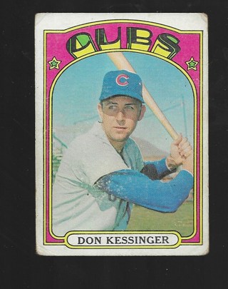 1972 TOPPS DON KESSINGER #145