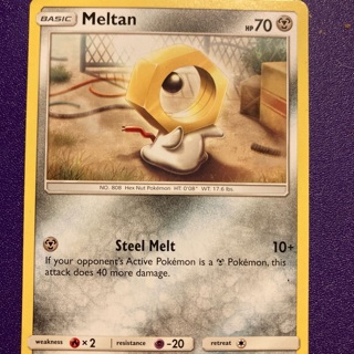 MELTAN UNBROKEN BONDS Pokémon card