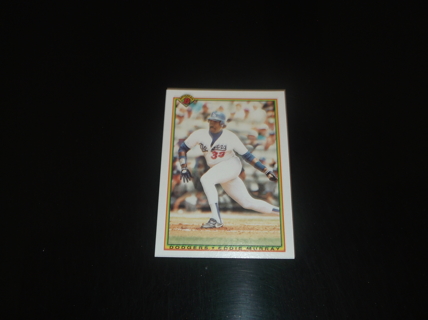 1990  topps   Bowman Eddie Murray  card  #  101    Los Angeles Dodgers