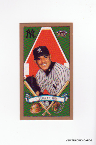 Mariano Rivers, 2003 Topps 205 Tobacco Sized Card #310, New York Yankees, (LB4)