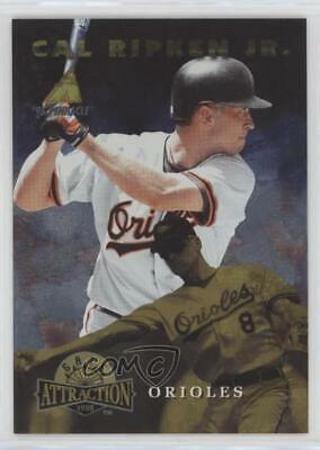 1995 Pinnacle Gate Attractions Cal Ripken Jr #GA03 Holofoil