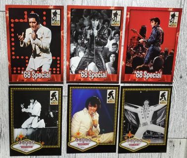 6 Elvis 2006 Concert Cards