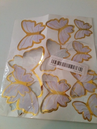 butterfly stickers !