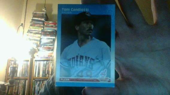 1987 Tom Candiotti ( Mini Card )