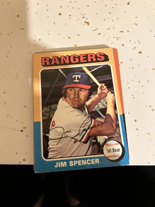 1975 topps jim spencer