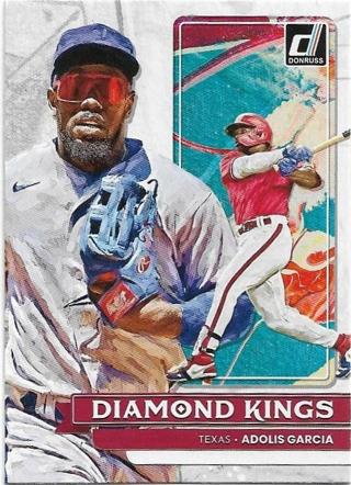 2022 DONRUSS ADOLIS GARCIA DIAMOND KINGS CARD