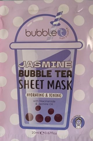 Bubble Tea Face Mask