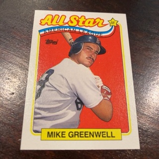 1989 Topps - [Base] #402 All Star - Mike Greenwell 