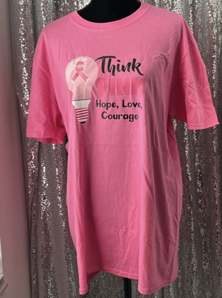 New Breast Cancer Awareness TShirt Size XL