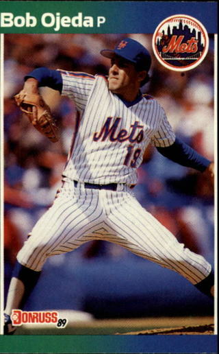 Bob Ojeda 1989 Donruss New York Mets