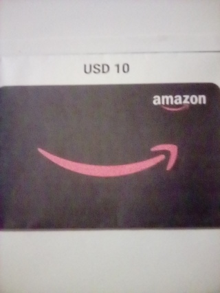 Amazon e-gift card for $10.00