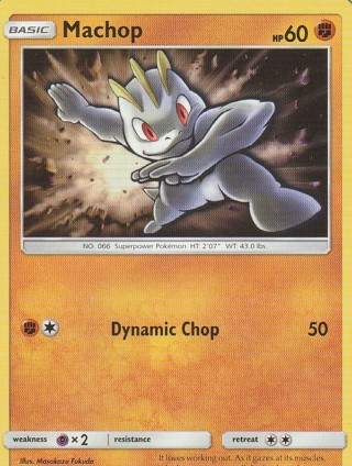 Pokemon Card: Machop