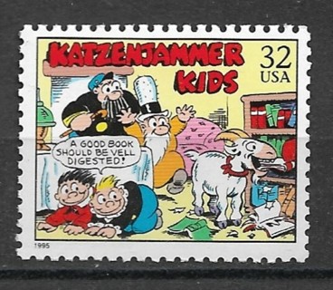 1995 Sc3000b Comic Strips: Katzenjammer Kids MNH