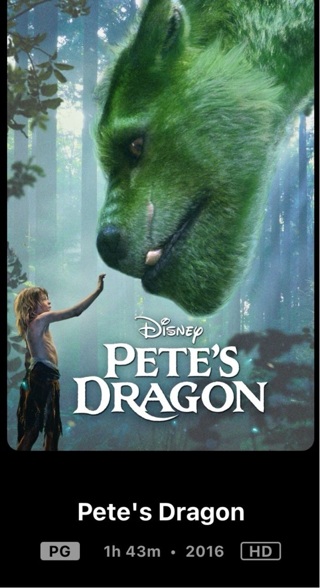 Disney Pete’s Dragon (live action) - HD MA 