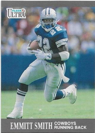 1991 FLEER ULTRA EMMITT SMITH CARD