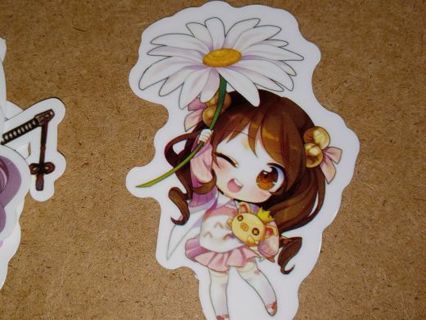 Anime one Cute new nice vinyl lab top sticker no refunds regular mail high quality!