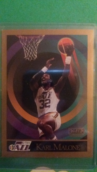 karl malone basketball card free shipping