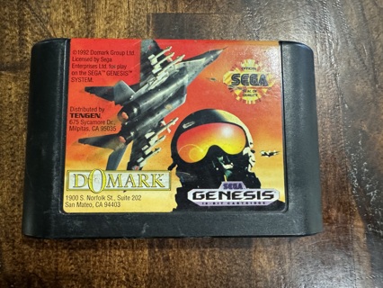 Vintage Sega Genesis Sonic Mig-29 Fighter Pilot Game