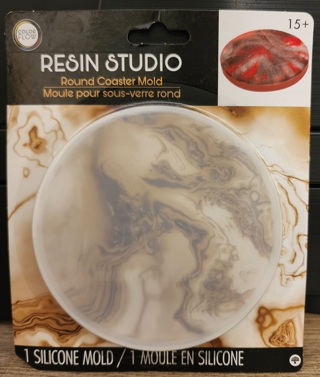 NEW - Resin Studio - Round Coaster Mold