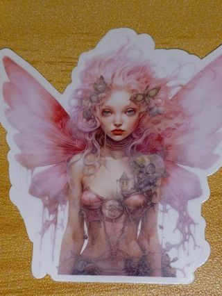 Beautiful new one big vinyl lap top sticker no refunds regular mail win 2 or more get bonus