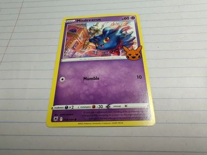 Pokemon Promo Trick or Trade Misdreavus