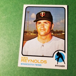 1973 - TOPPS BASEBALL CARD NO. 638 - KEN REYNOLDS - TWINS - NRMT/MT+