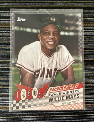 Willie Mays insert